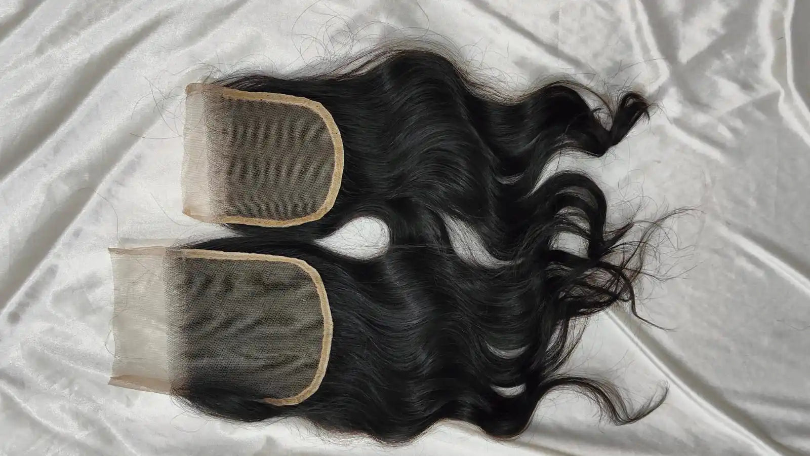 7x7 for Swiss Transparent Lace Closure 360 Lace Frontal 100% Indian Transparent Lace Closure Light Color Human Hair Extensions