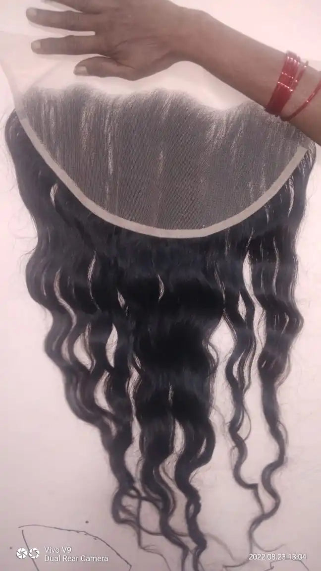 7x7 for Swiss Transparent Lace Closure 360 Lace Frontal 100% Indian Transparent Lace Closure Light Color Human Hair Extensions