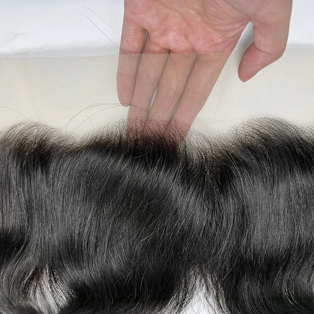 Cheap Price Body Wave Natural Virgin 13x4 Transparent HD Full Lace Human Hair Lace Frontal Wigs for Black Women