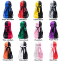 Trinity Elastic Durag – Long Silky Satin Bandana House of Trinity
