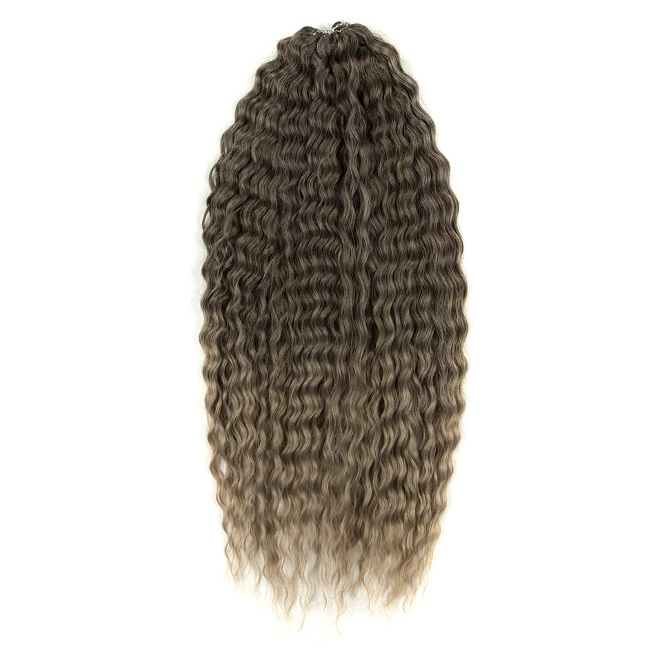 Trinity Loose Deep Wave Crochet Hair – 24" Synthetic Twist