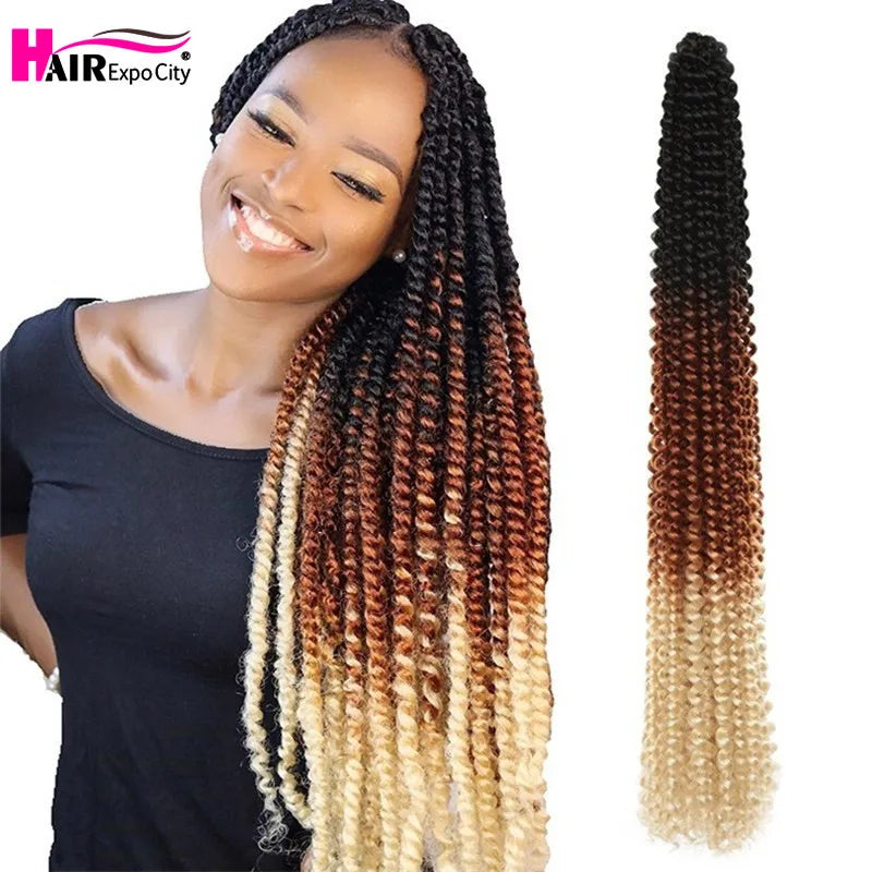 Trinity 22" Ombre Passion Twist Crochet Braiding Hair