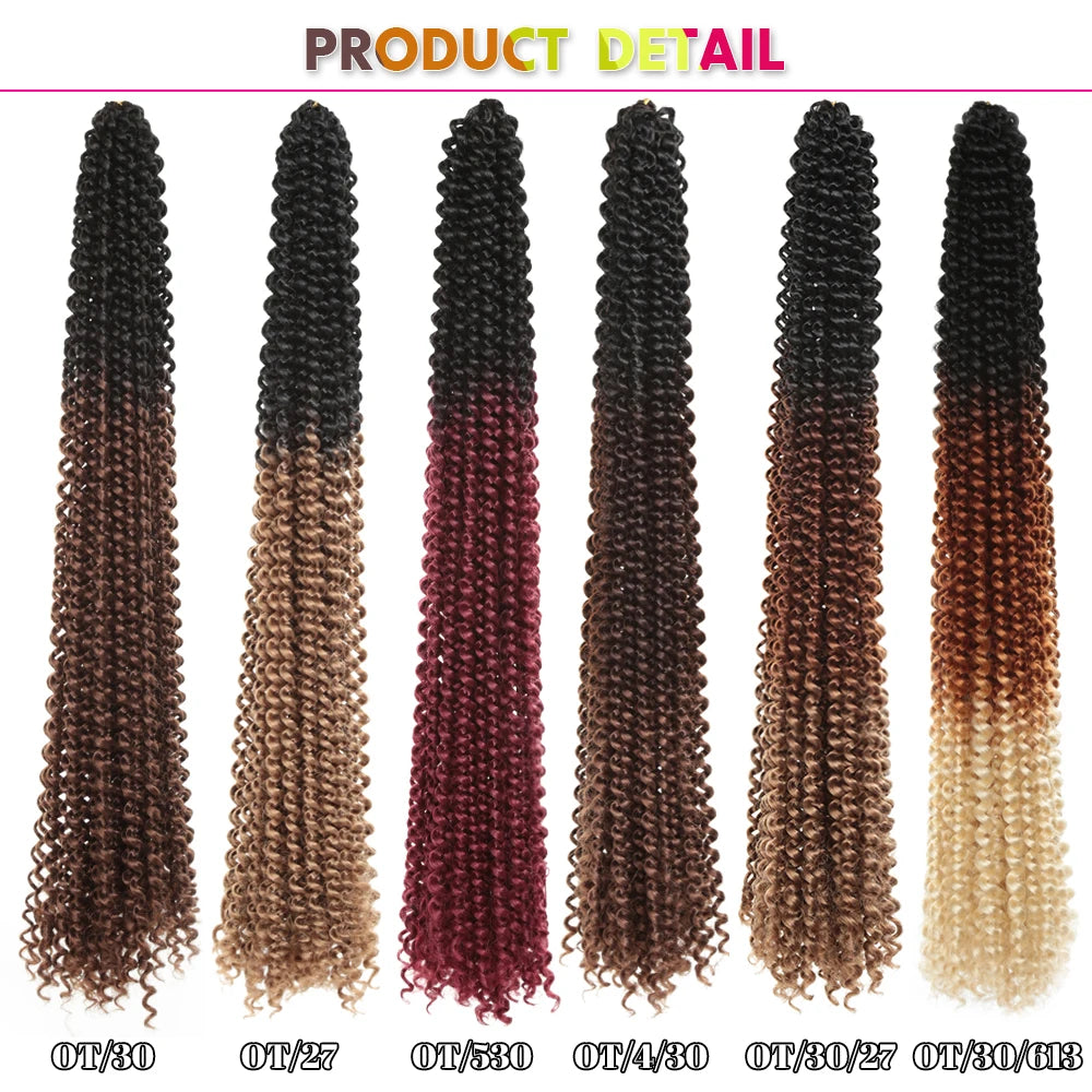 Trinity 22" Ombre Passion Twist Crochet Braiding Hair