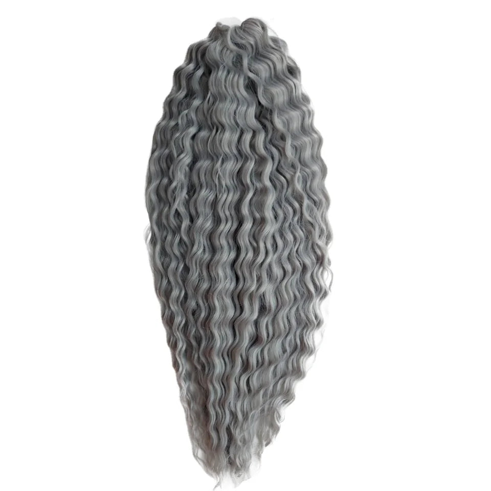 Trinity Loose Deep Wave Crochet Hair – 24" Synthetic Twist