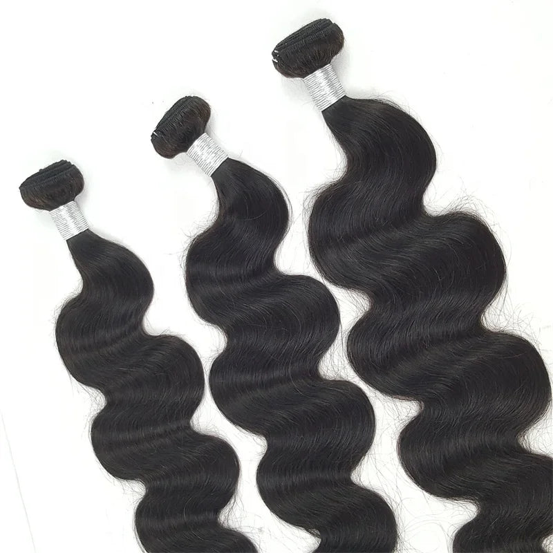 Trinity Virgin Body Wave Bundles – Natural Color House of Trinity