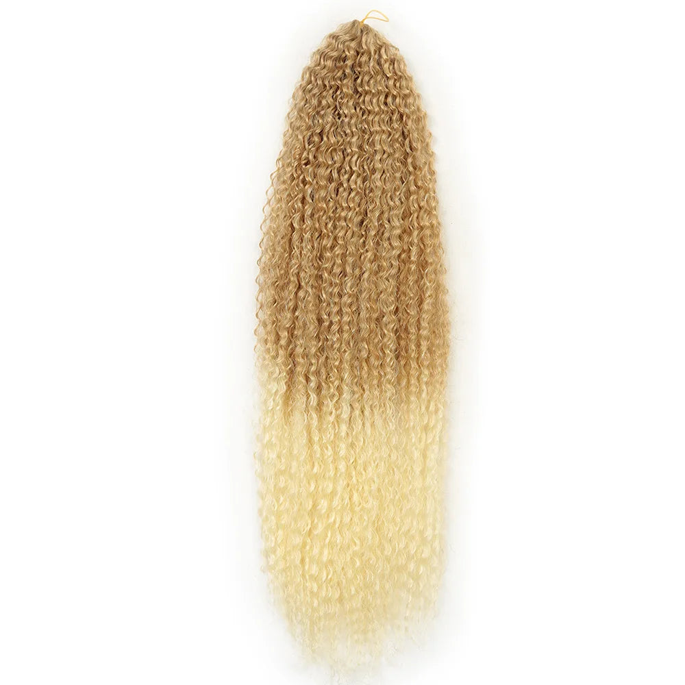 Trinity Deep Wave Crochet Hair – Afro Kinky Bulk Extension