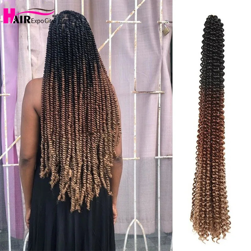 Trinity 22" Ombre Passion Twist Crochet Braiding Hair