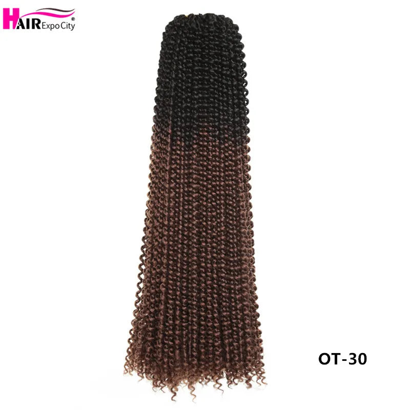 Trinity 22" Ombre Passion Twist Crochet Braiding Hair