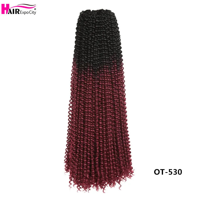 Trinity 22" Ombre Passion Twist Crochet Braiding Hair