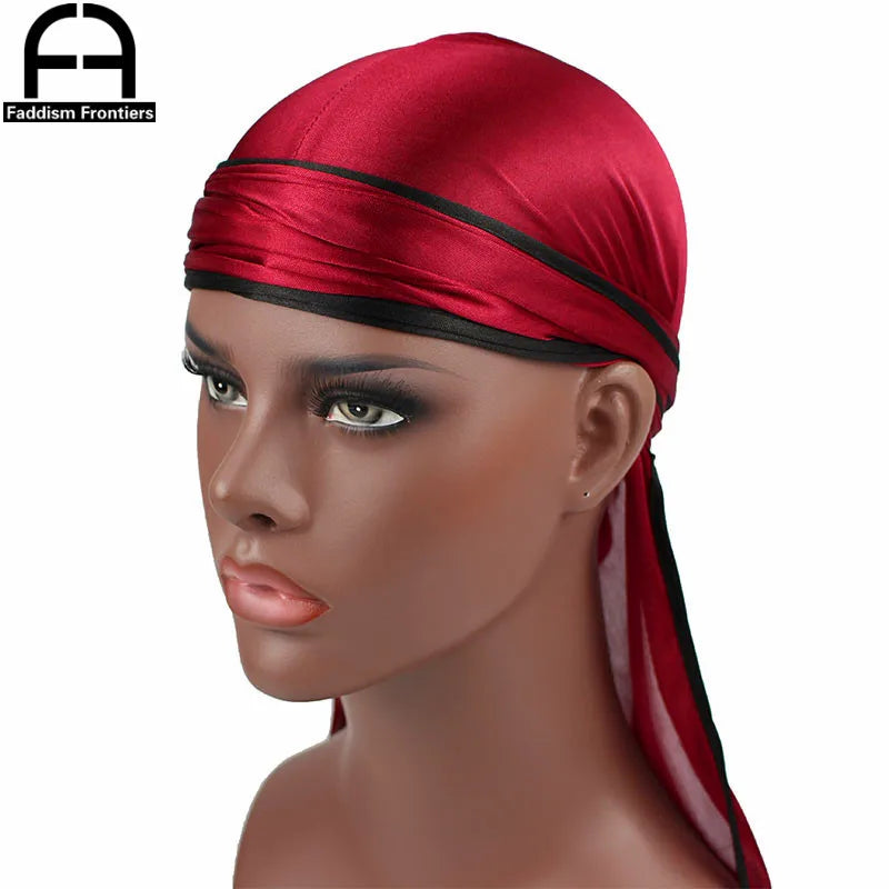 Trinity Satin Durag – Silky Wave Cap for Men
