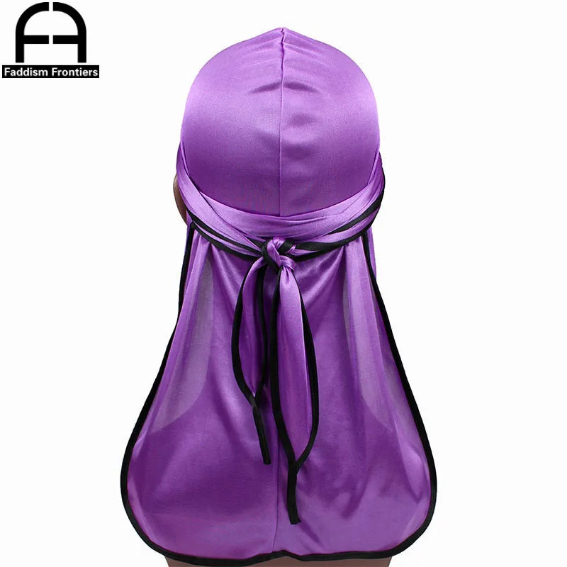 Trinity Satin Durag – Silky Wave Cap for Men