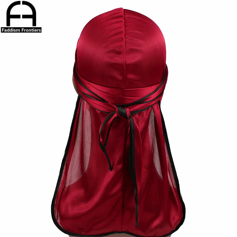 Trinity Satin Durag – Silky Wave Cap for Men