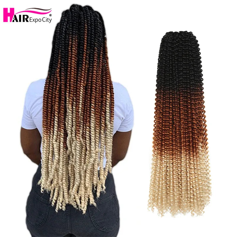 Trinity 22" Ombre Passion Twist Crochet Braiding Hair