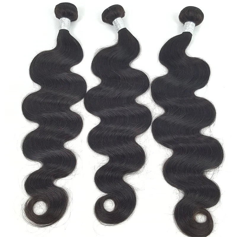 Trinity Virgin Body Wave Bundles – Natural Color House of Trinity