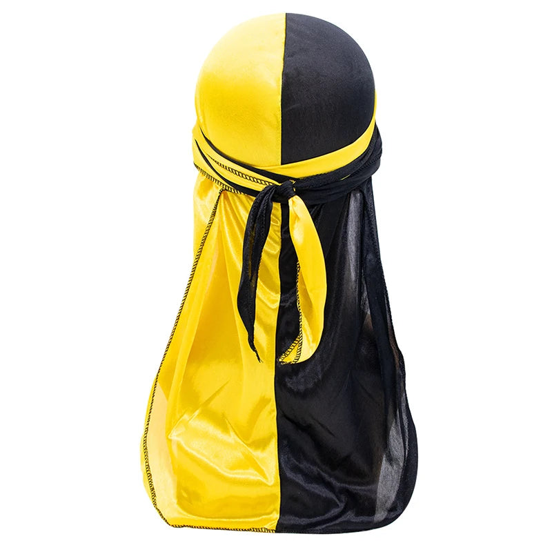 Trinity Elastic Durag – Long Silky Satin Bandana House of Trinity