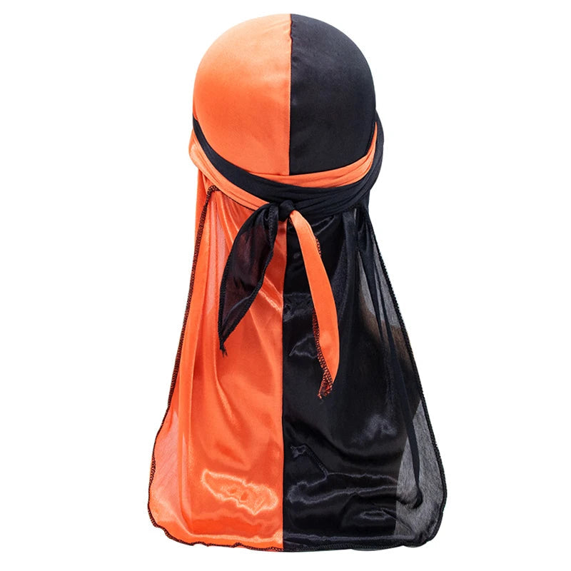 Trinity Elastic Durag – Long Silky Satin Bandana House of Trinity