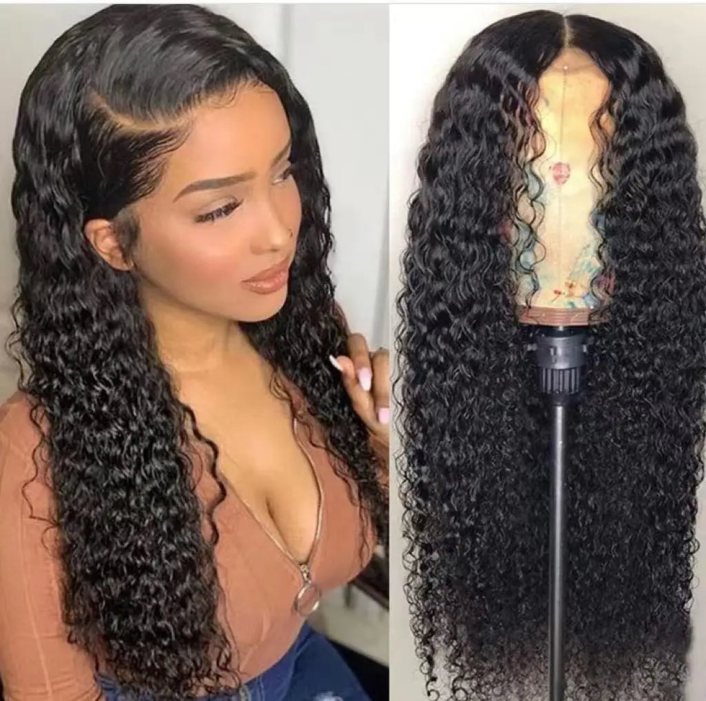 Raw Vietnamese Human Hair Wig - Bouncy Curly, Cuticle Aligned