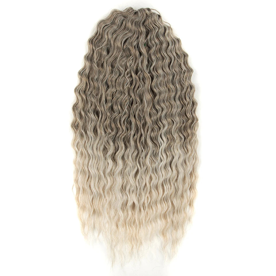 Trinity Loose Deep Wave Crochet Hair – 24" Synthetic Twist