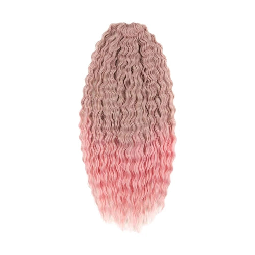 Trinity Deep Wave Crochet Hair – Afro Kinky Bulk Extension House of Trinity