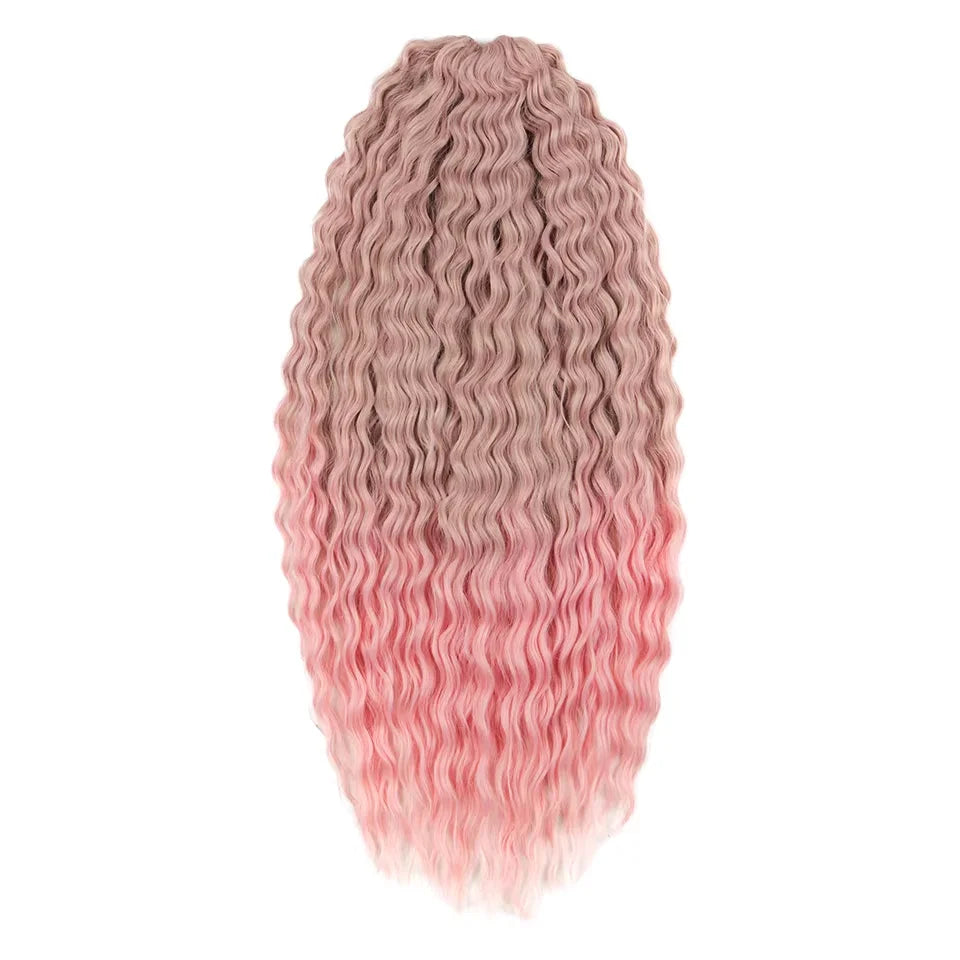 Trinity Deep Wave Crochet Hair – Afro Kinky Bulk Extension