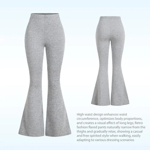 Trinity Flare Yoga Pants – High Waist Casual Fitness House of Trinity