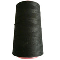 1 roll Black cotton thread hair weave thread with gift 1 pc 7.5cm C curved needle