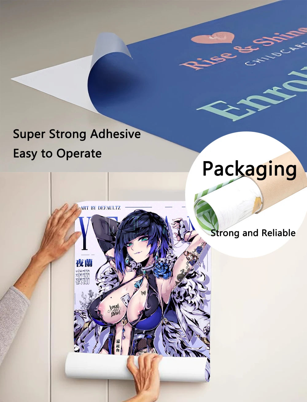 Abstract Painting African Living Poster HD art sticky wall waterproof home living room bedroom bar aesthetic decoration