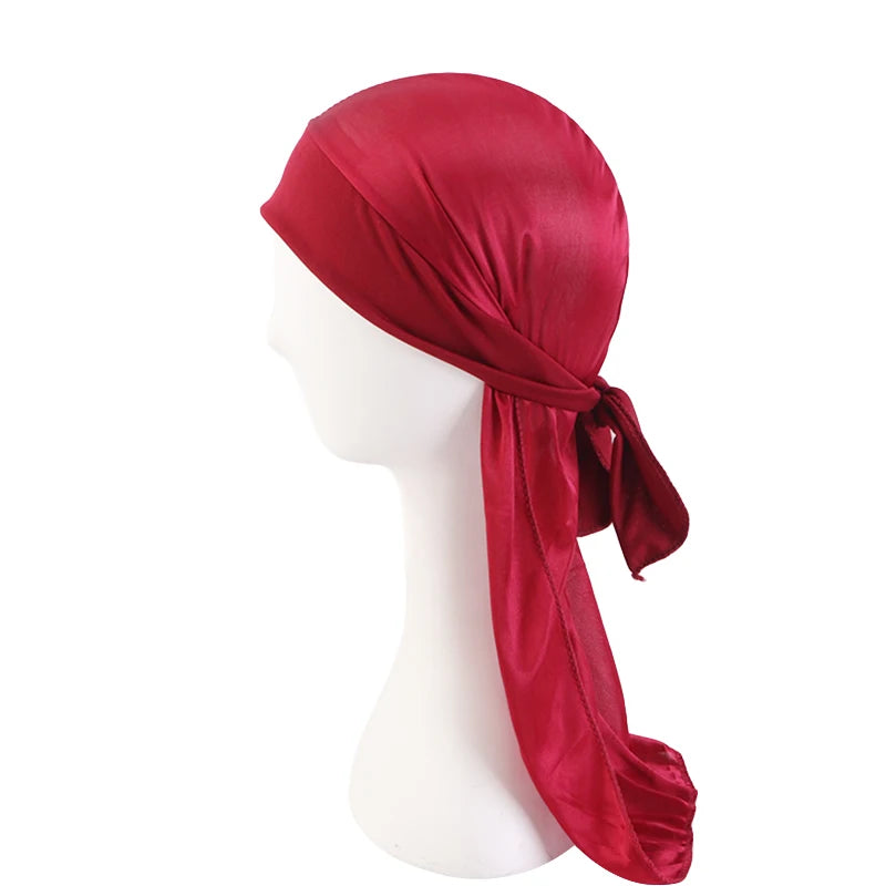 Trinity Silky Durag – Stretchy Satin Headwrap (Unisex)