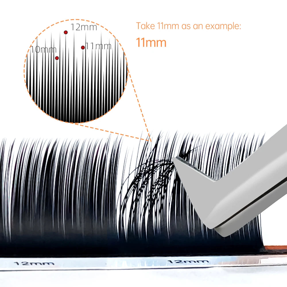 Trinity Individual Lashes – Russian Volume with Adhesive