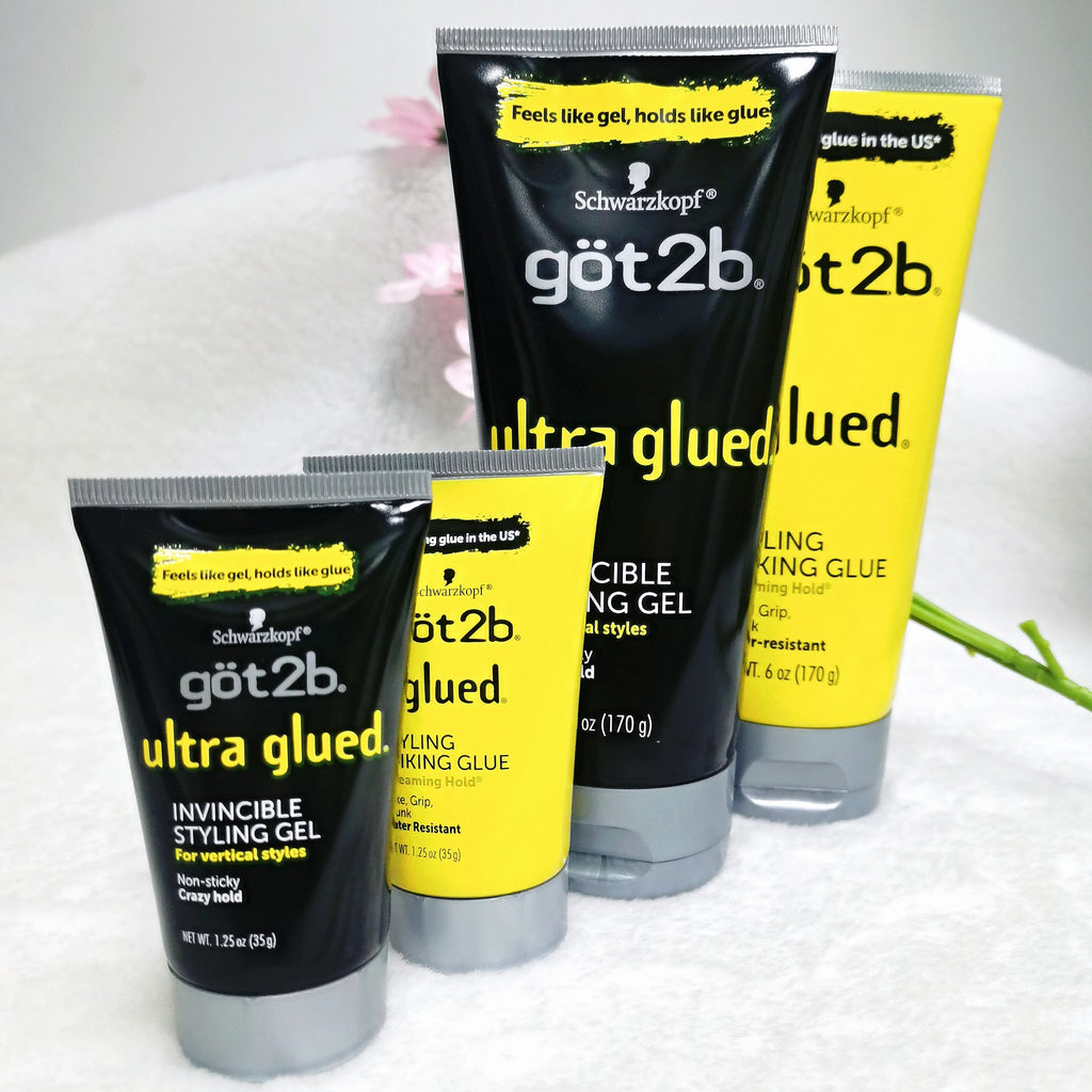 Got 2b glued 170g Hair Gel got2b Glued got2b glued spray got2be freeze spray for wig adhesives dege control gel freeshipping 35g