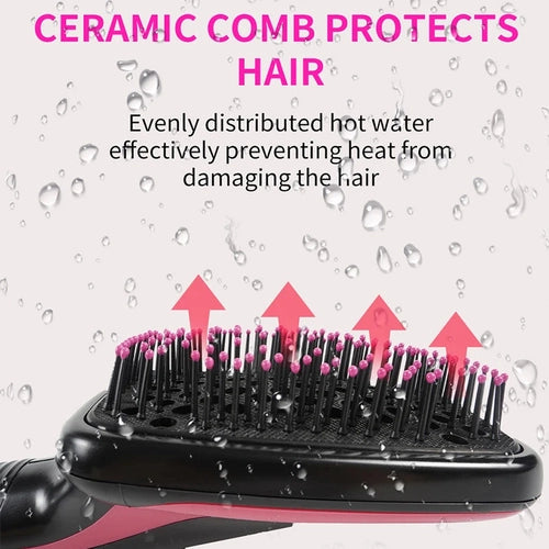 Trinity Hot Air Brush – One-Step Blow Dryer & Straightener Comb House of Trinity