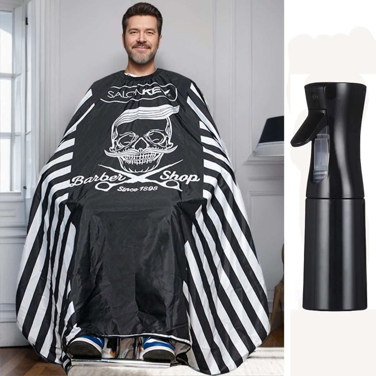 Trinity Professional Barber Cape – Hair Cutting Apron House of Trinity