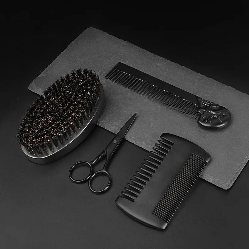 Trinity Boar Bristle Shaving Brush Set