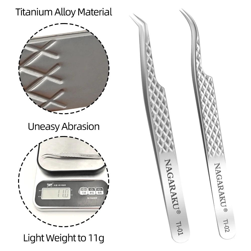 NAGARAKU Professional Volume Tweezer 3D Accurate Pincet