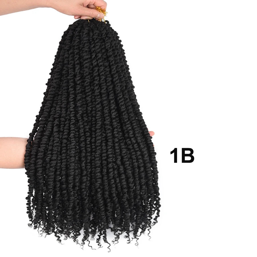 Trinity Pre-Twisted Passion Twist Crochet Hair