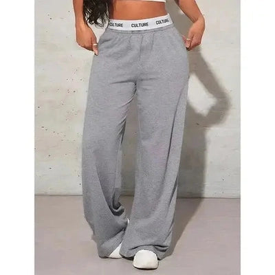 Trinity Wide Leg Pants – High Waist Flowing Trousers.