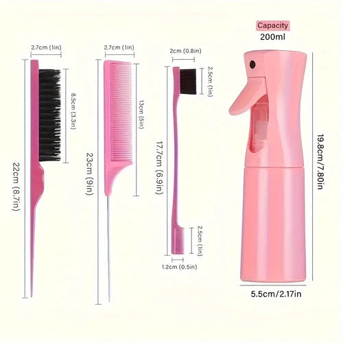 Trinity Styling Comb Set – 4-Piece Professional Kit House of Trinity