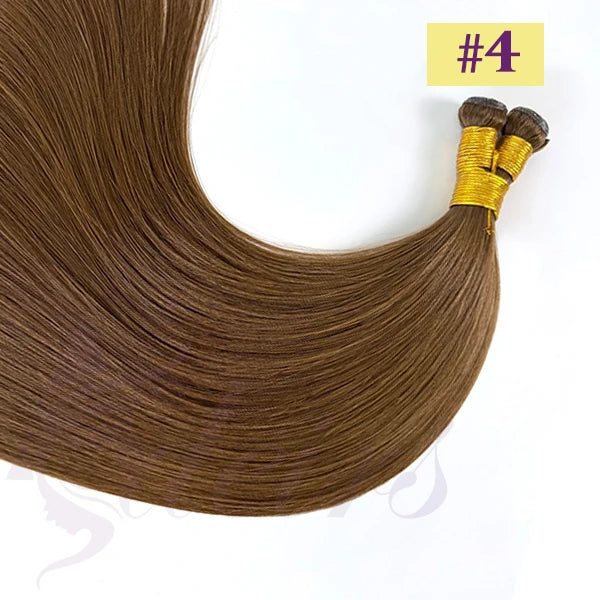 ADEIRS Genius Human Hair Weft Bundles  Remy 100% Really Human Hair Extensions Straight Can Curly  Invisible Comfort Hair Weaves