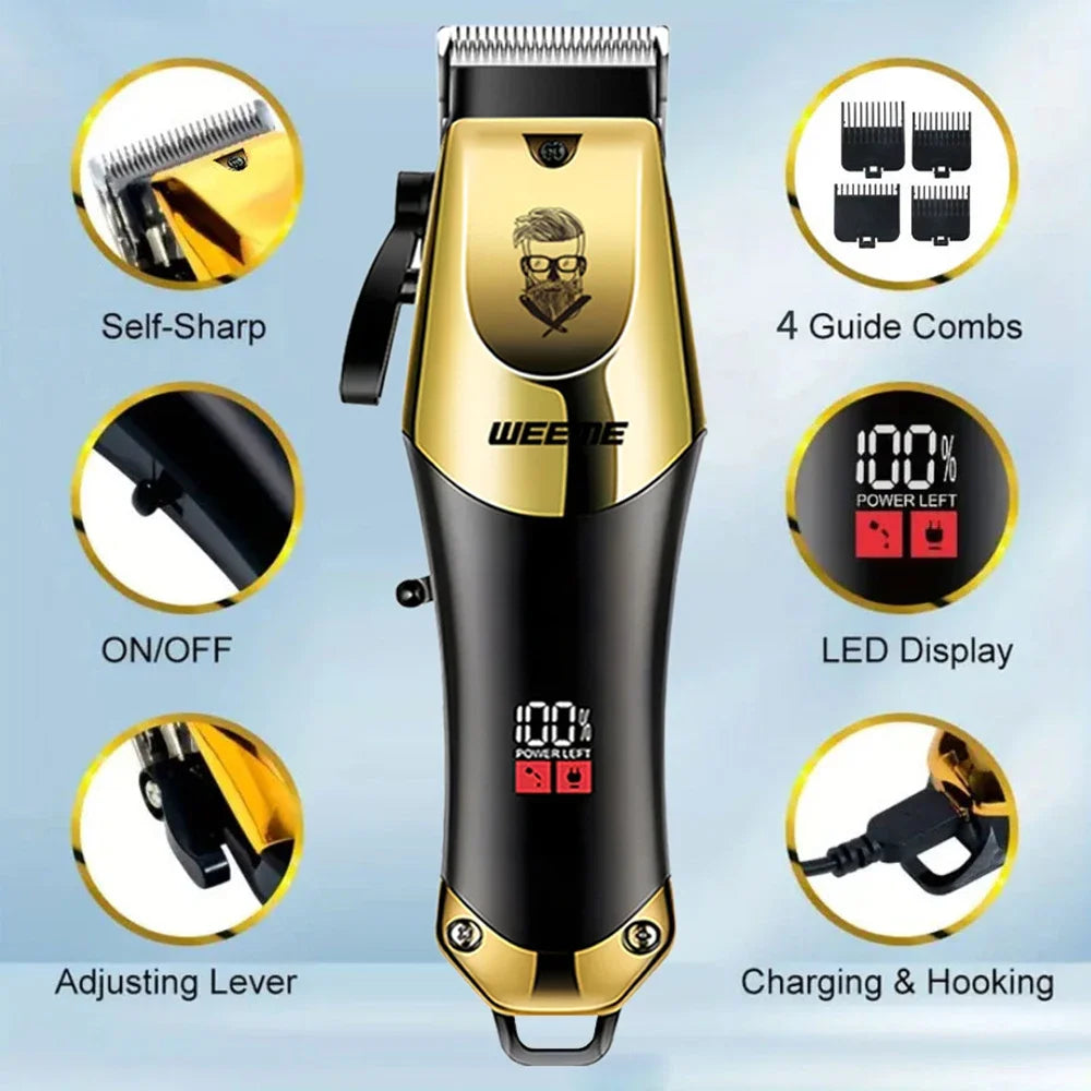 Trinity Hair Clipper – Vintage Style Cordless Electric