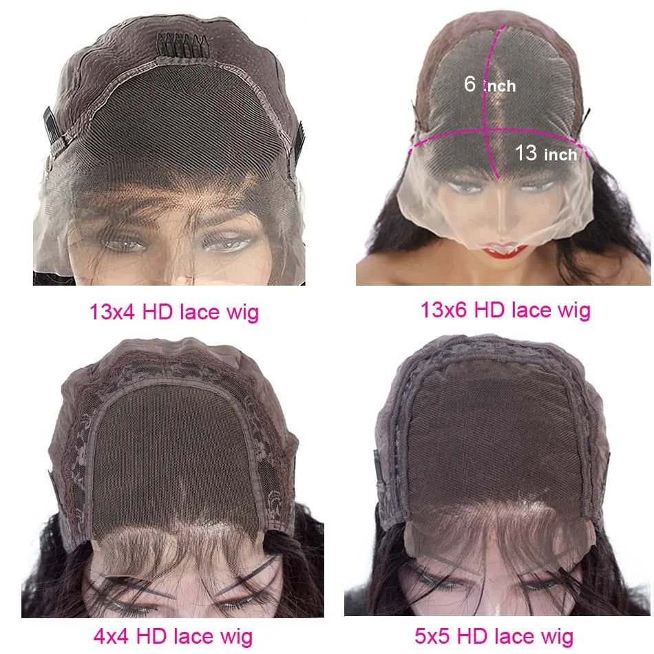 HD Transparent Lace Front Wig 13x4/13x6/5x5 - Straight, Pre-Plucked