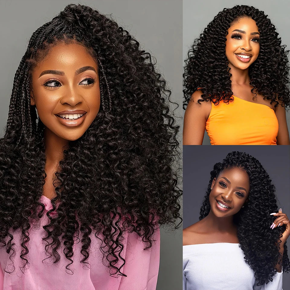 Trinity Passion Twist Braiding Hair – 22 Inch Bohemian Crochet