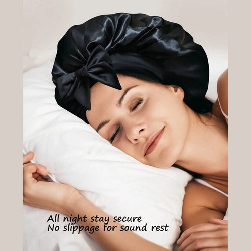 Trinity Satin Sleep Bonnet for Curly Hair House of Trinity