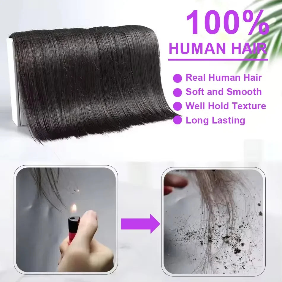 Trinity Brazilian Straight Hair Bundles – 32" Virgin Remy House of Trinity