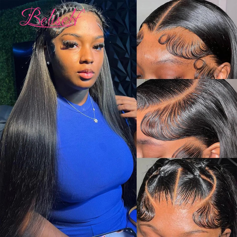 HD Transparent Lace Front Wig 13x4/13x6/5x5 - Straight, Pre-Plucked