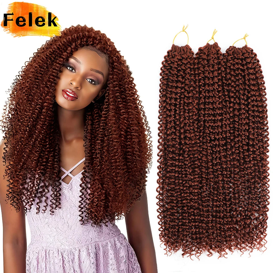 Trinity Passion Twist Braiding Hair – 22 Inch Bohemian Crochet
