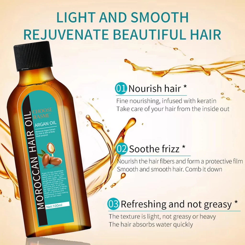 Trinity Hair Repair Oil – Moroccan Argan Treatment House of Trinity