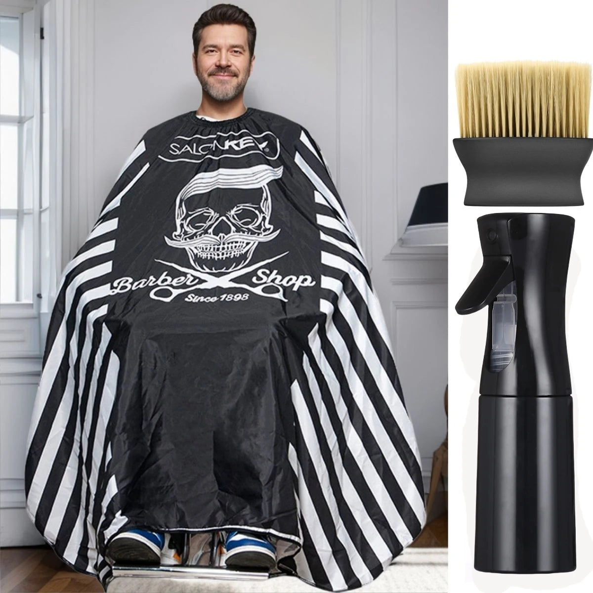 Trinity Professional Barber Cape – Hair Cutting Apron House of Trinity