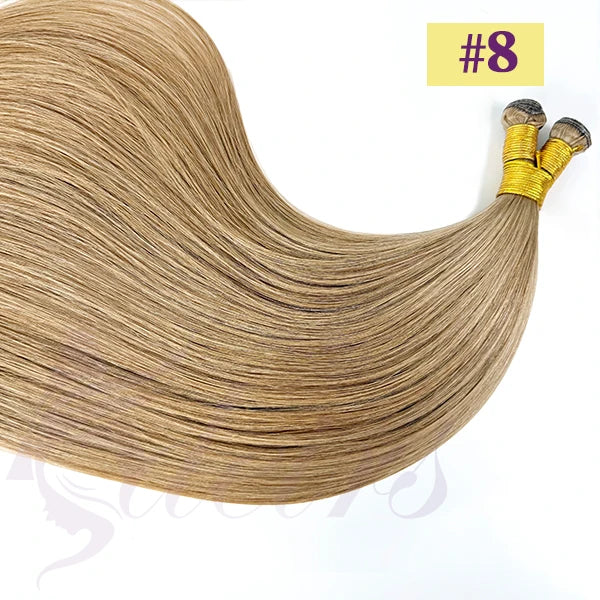 ADEIRS Genius Human Hair Weft Bundles  Remy 100% Really Human Hair Extensions Straight Can Curly  Invisible Comfort Hair Weaves