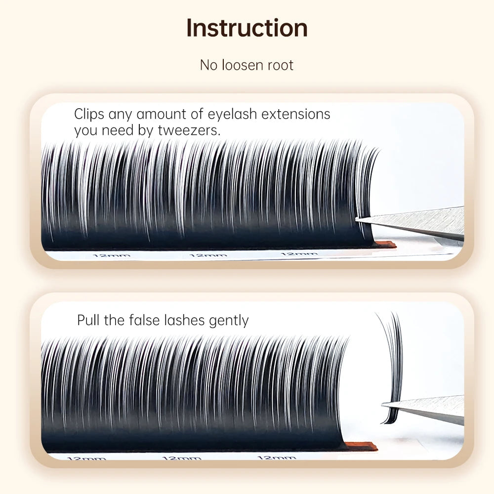 Trinity Individual Lashes – Russian Volume with Adhesive House of Trinity