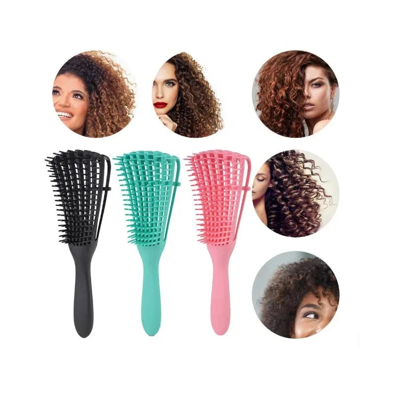 Trinity Detangling Brush – Scalp Massage & Anti-Static House of Trinity